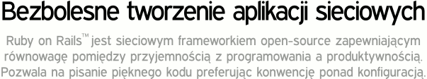 Bezbolesne tworzenie aplikacji internetowych